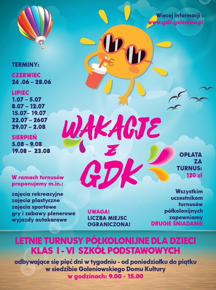 wakacje 2019 gdk
