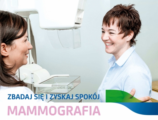 Bezpłatna mammografia w lutym