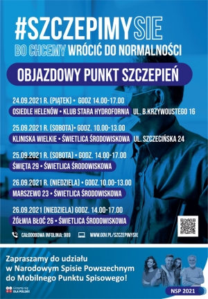 Rusza Objazdowy Punkt Szczepień