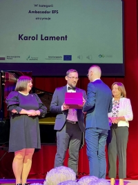 Karol Lament, dyrektor ZAZ laureatem &quot;Zachodniopomorskiej Magnolii EFS 2022&quot;